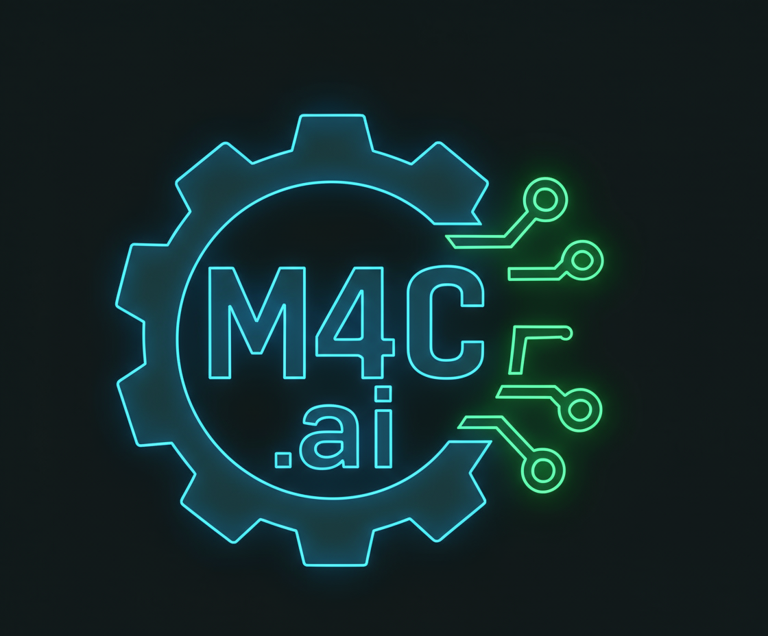Hero image for m4c.ai landing page